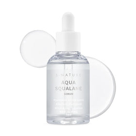 S.NATURE serum front bottle showing clean packaging and size