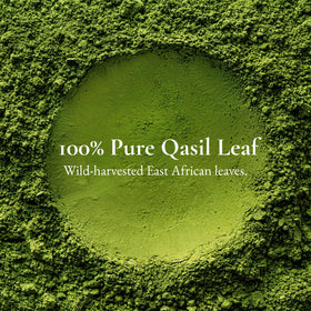 SAAFI AH ORGANICS open jar close-up texture of sidr leaf powder for gentle exfoliation