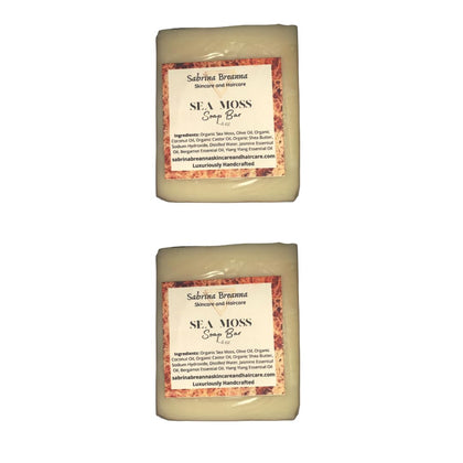 Sabrina Breanna Soap front packaging showing natural ingredients and benefits