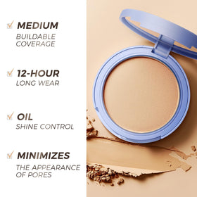 SACE LADY before and after photos showing reduced shine and pores