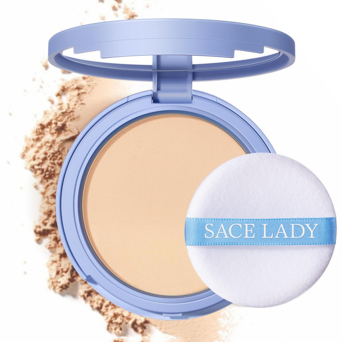 SACE LADY compact front view showing sleek packaging and portability