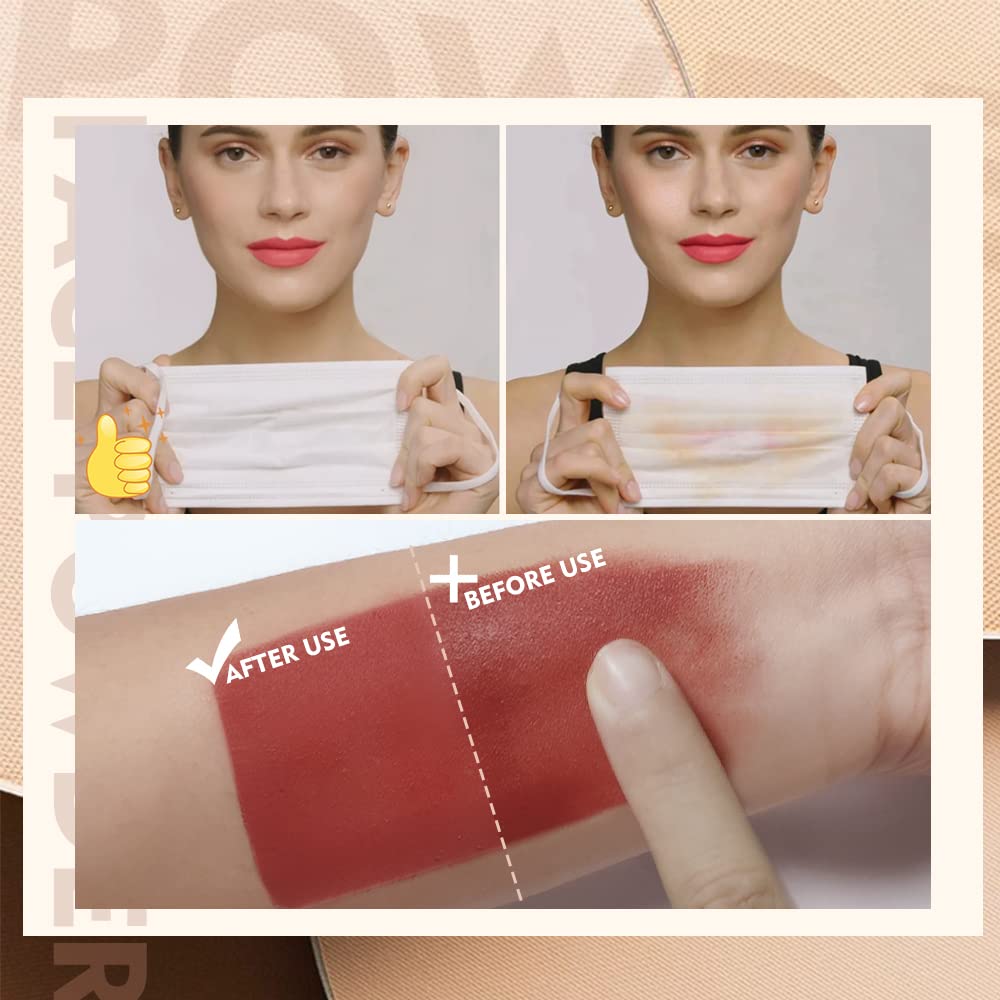 SACE LADY compact open with applicator demonstrating easy touch-ups