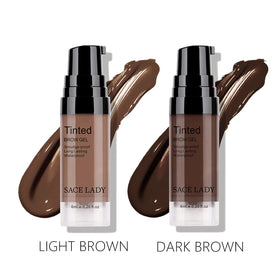 SACE LADY creamy eyebrow gel texture close-up highlighting smooth blendability