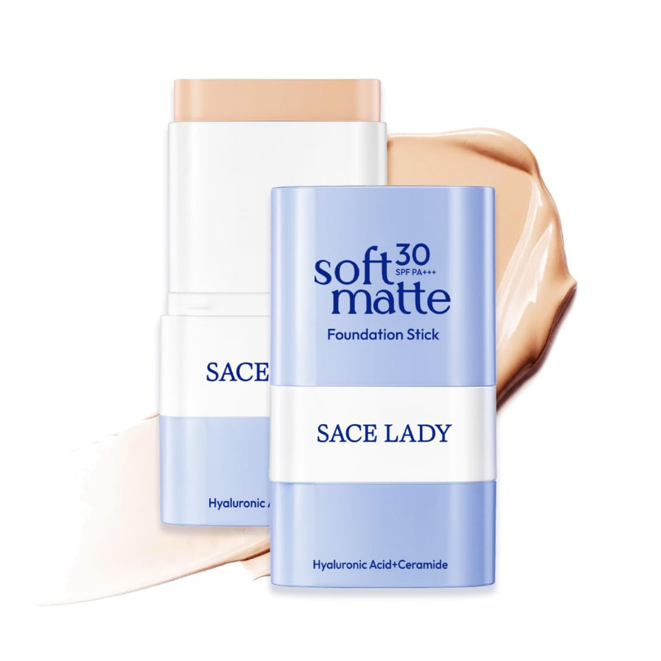 SACE LADY front packaging showing shade 03 and compact stick, easy travel benefit