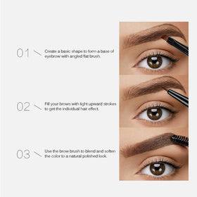 SACE LADY lifestyle model outdoors with defined brows illustrating waterproof, natural finish