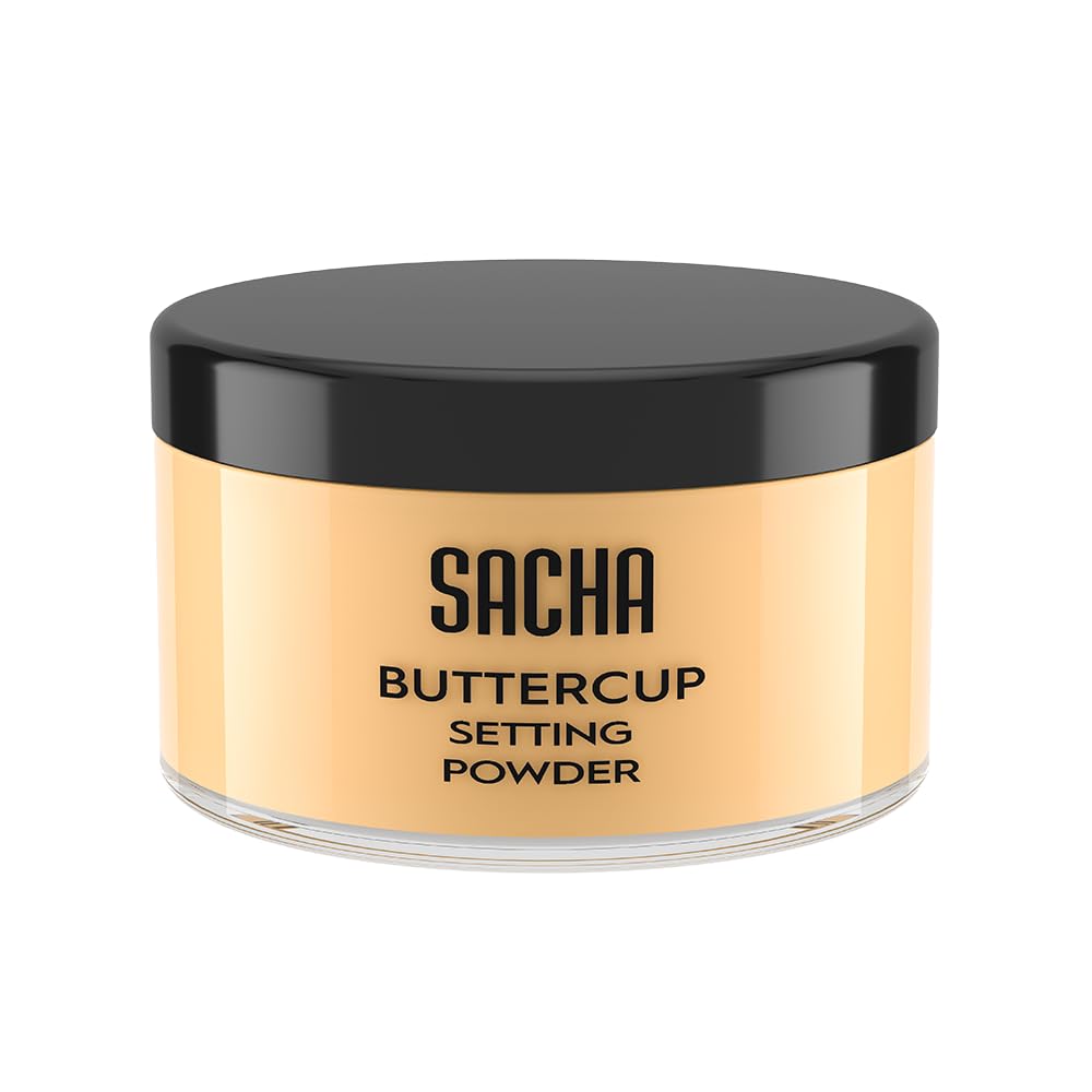 Sacha Cosmetics Buttercup front packaging showing product name and jar silhouette for recognition