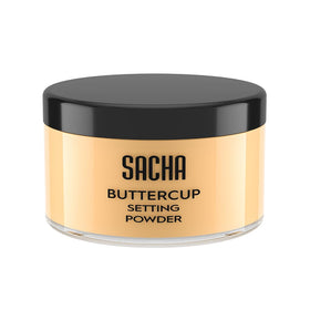 Sacha Cosmetics Buttercup front packaging showing product name and jar silhouette for recognition