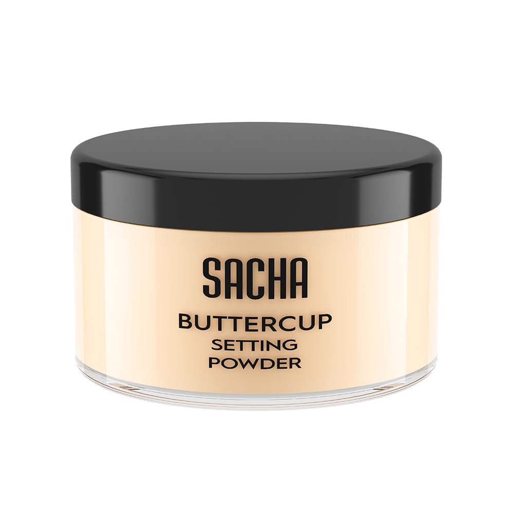 Sacha Cosmetics jar front showing label and product size for clear identification and trust