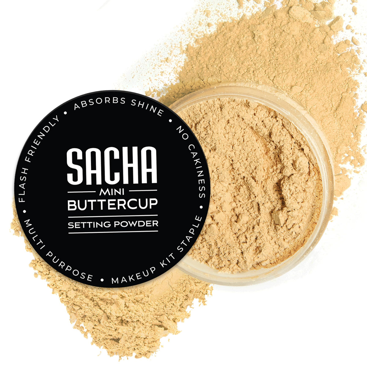 Sacha front packaging showing compact mini size and branding benefit portability