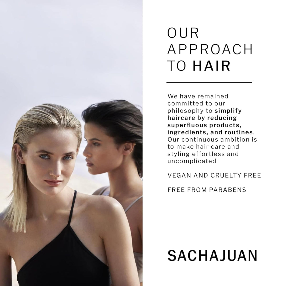 SACHAJUAN on bathroom vanity staged with grooming tools, lifestyle convenience