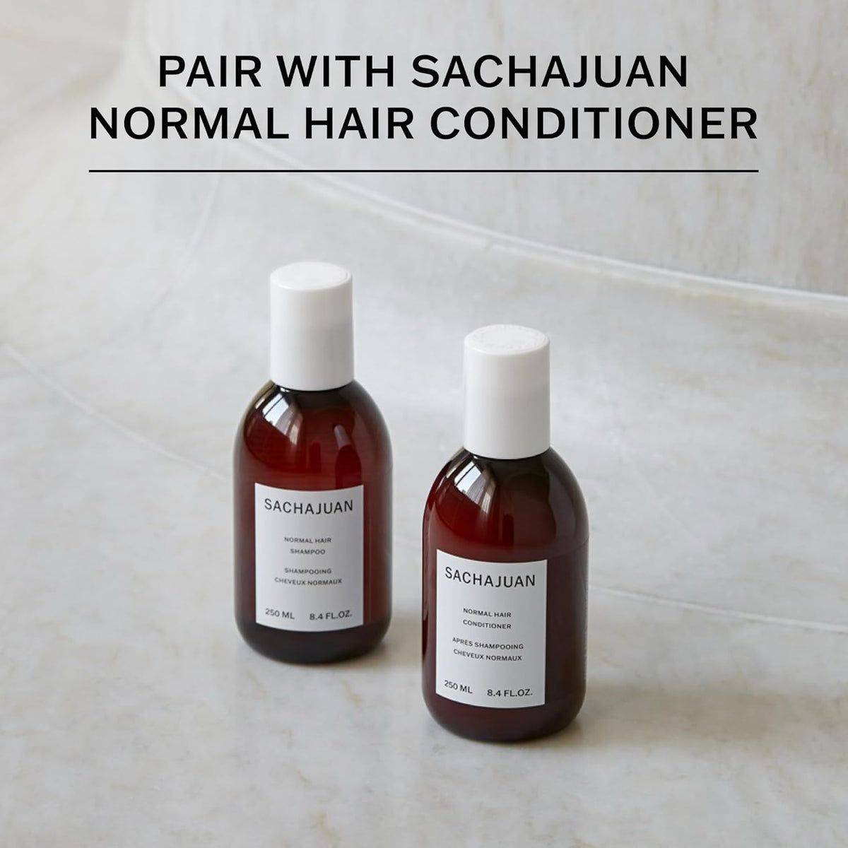 SACHAJUAN label with algae technology mention emphasizing nourishing ingredient benefits