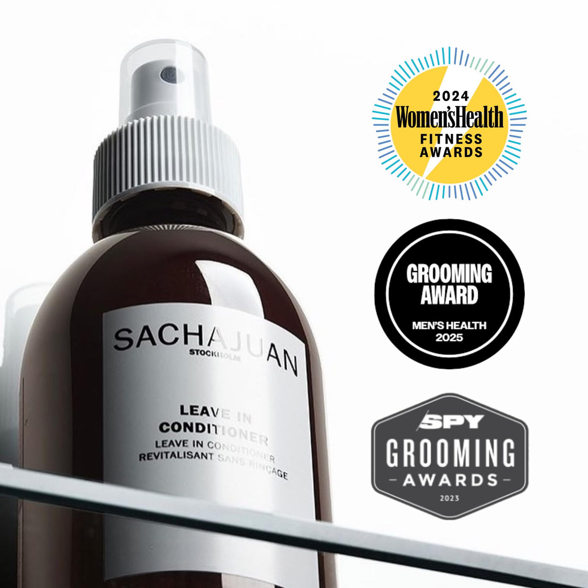 SACHAJUAN nozzle detail highlighting easy controlled dispensing