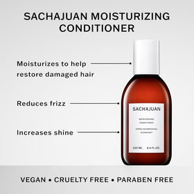 SACHAJUAN back label with directions and ingredient clarity benefit