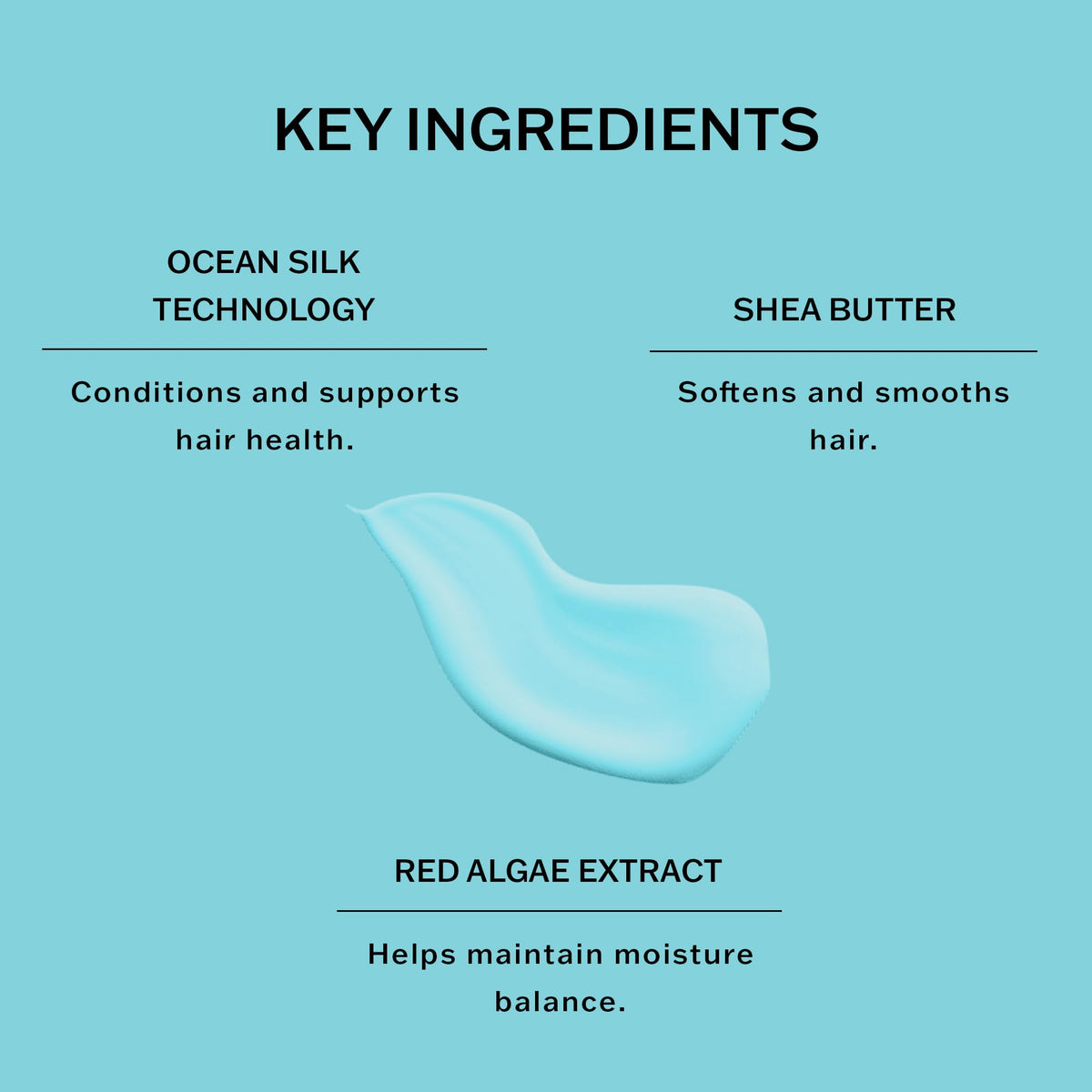 SACHAJUAN applied to damp hair demonstrating enhanced waves and definition