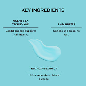 SACHAJUAN applied to damp hair demonstrating enhanced waves and definition