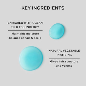 Hair after use showing SACHAJUAN volume and natural movement benefit