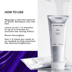 SACHAJUAN bottle beside a ruler showing 7.4 fl oz size and scale