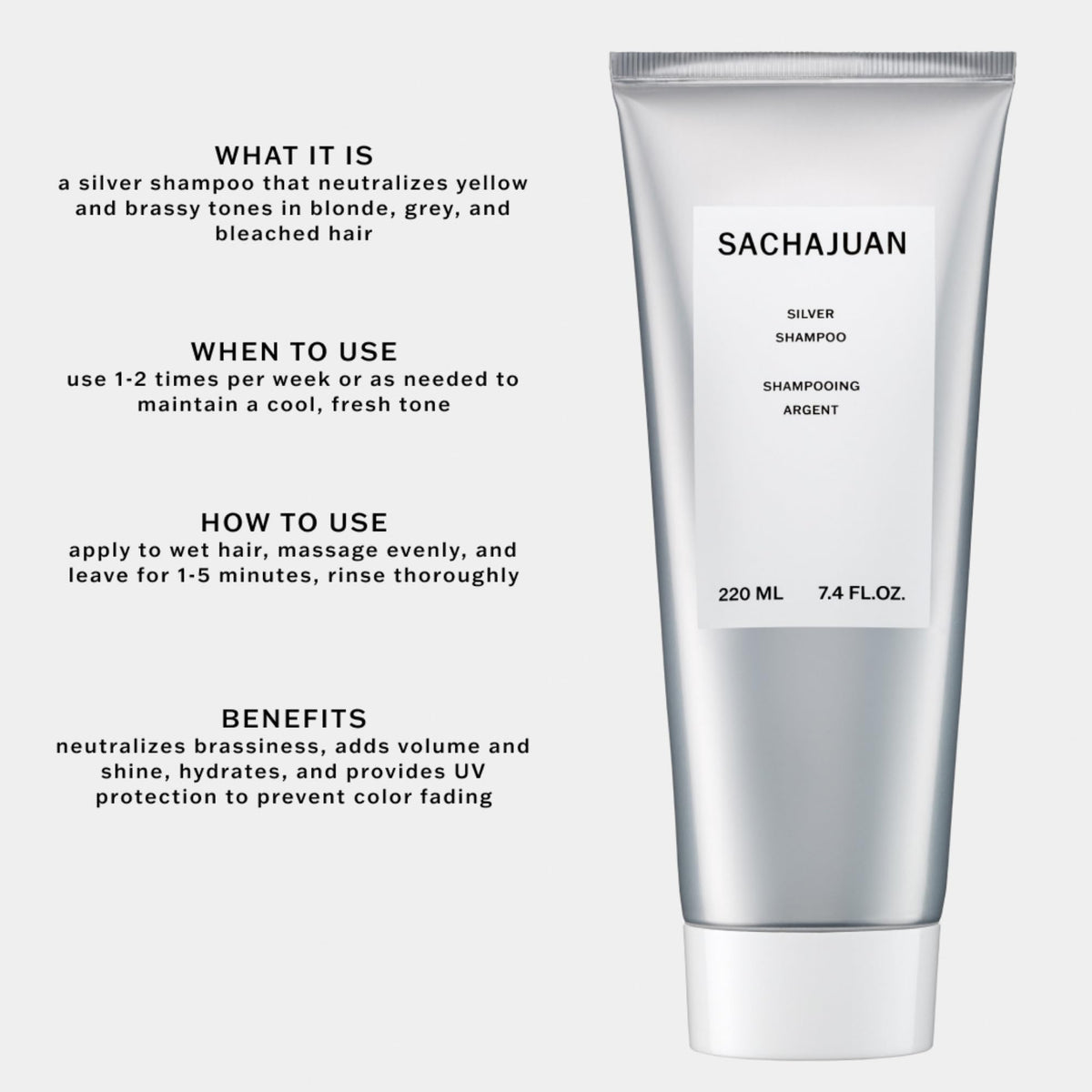 SACHAJUAN creamy lavender lather showing gentle toning and hydration
