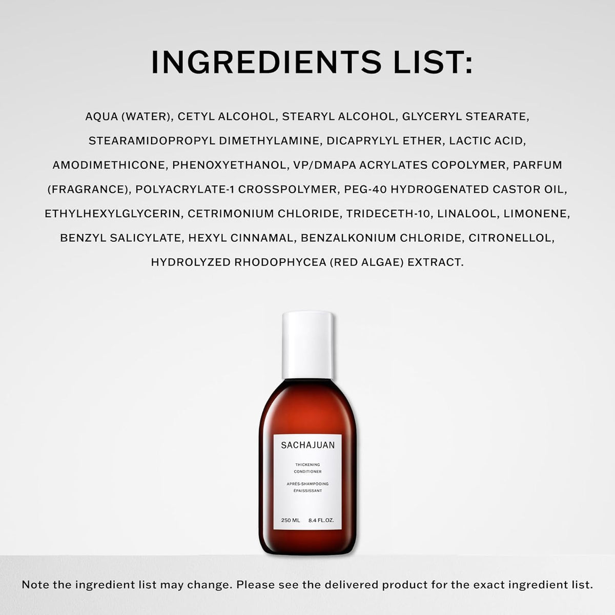 SACHAJUAN conditioner staged in bathroom showing everyday use and styling advantage