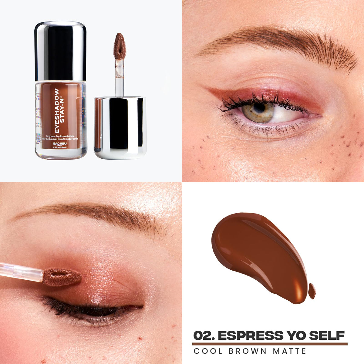 Sacheu applicator closeup with soft tip for precise, controlled application