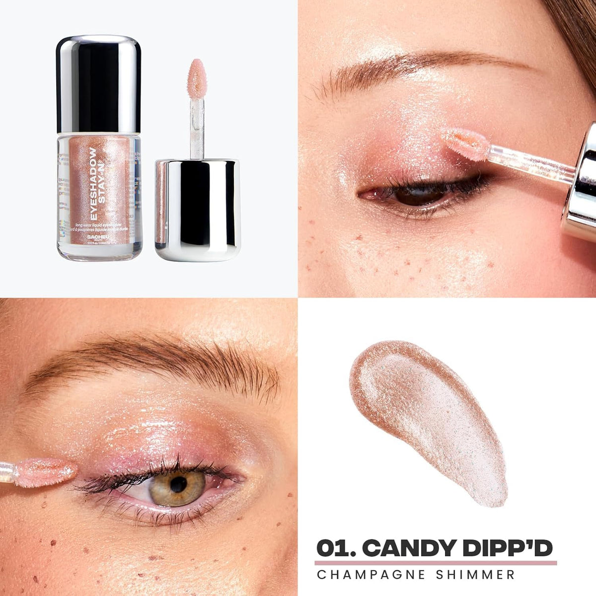 Sacheu applicator closeup soft tip for precise, controlled application