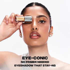 Sacheu eyeliner detail along lash line for sharp, smudge-free definition