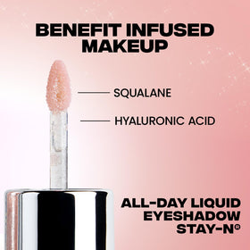 Sacheu matte eye application on eyelid demonstrating even, longwear finish