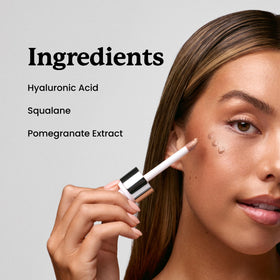 Sacheu on cheek showing natural glow and enhanced cheekbone definition