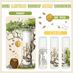 Sacubee close-up of cartoon bee and honey pot artwork highlighting themed design