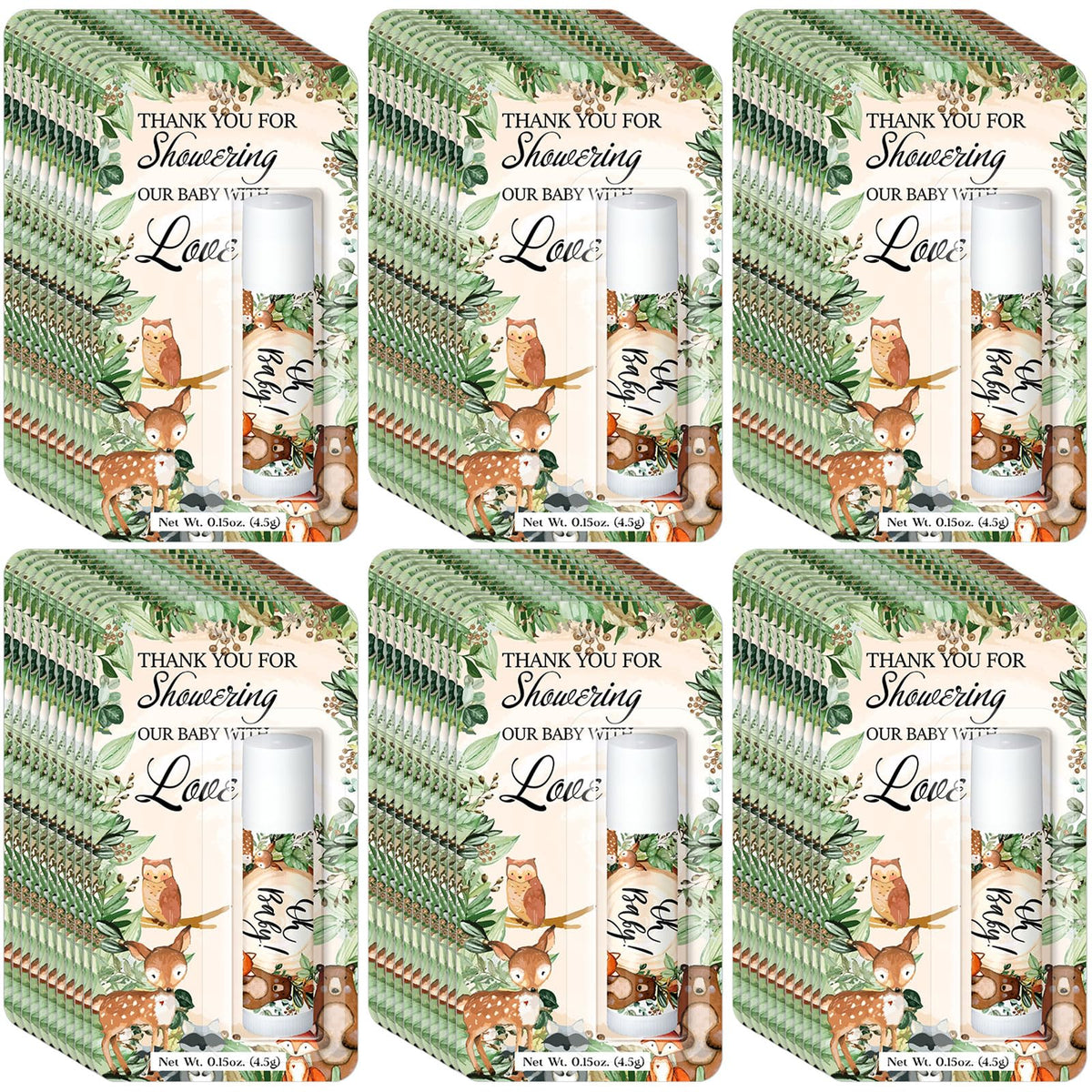 Sacubee front packaging showing woodland design and bulk presentation benefit