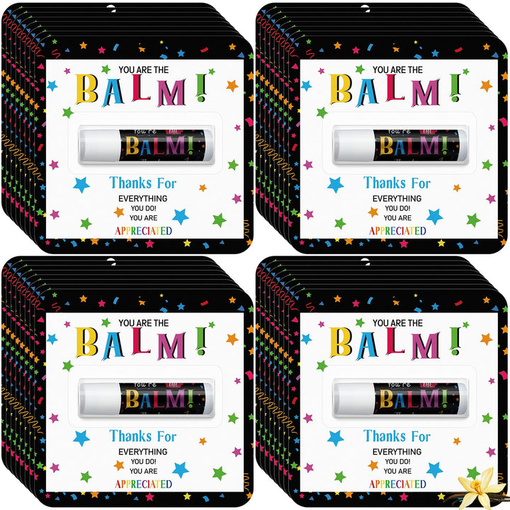 Sacubee front packaging showing 15-pack and 'You're the Balm' print benefit: ready-to-gift
