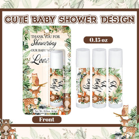 Sacubee displayed on a baby-shower table to enhance themed décor