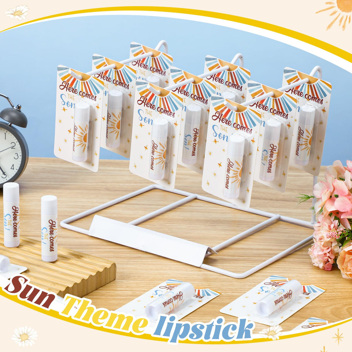 Sacubee lip balm held in hand to show compact size and pocket-friendly convenience