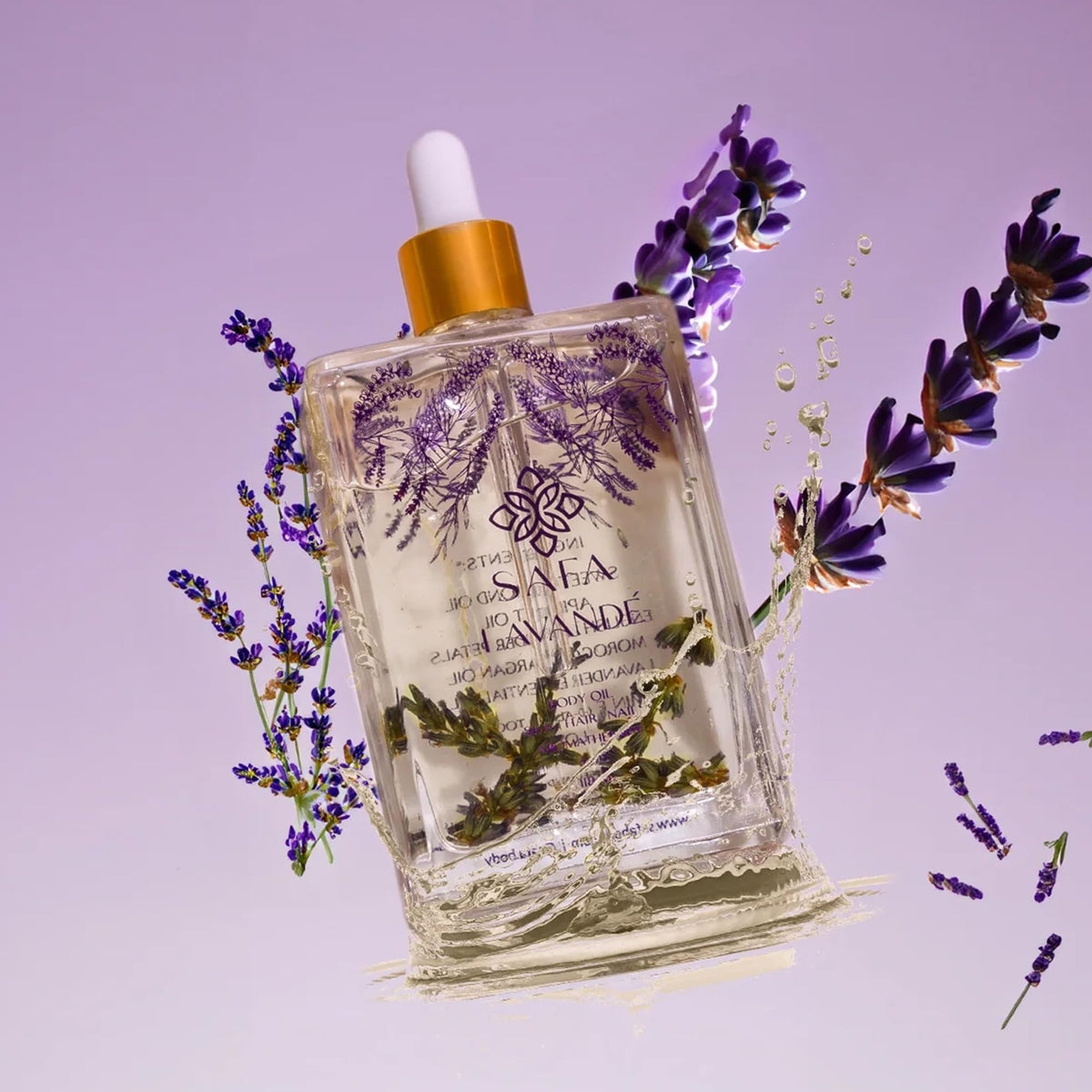SAFA oil gift box staged in lifestyle scene ideal as a thoughtful present