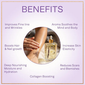 SAFA applying oil to hair ends to reduce frizz and visibly soften split ends