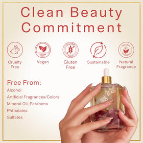 SAFA application on damp skin after shower, locks in moisture and smooths skin