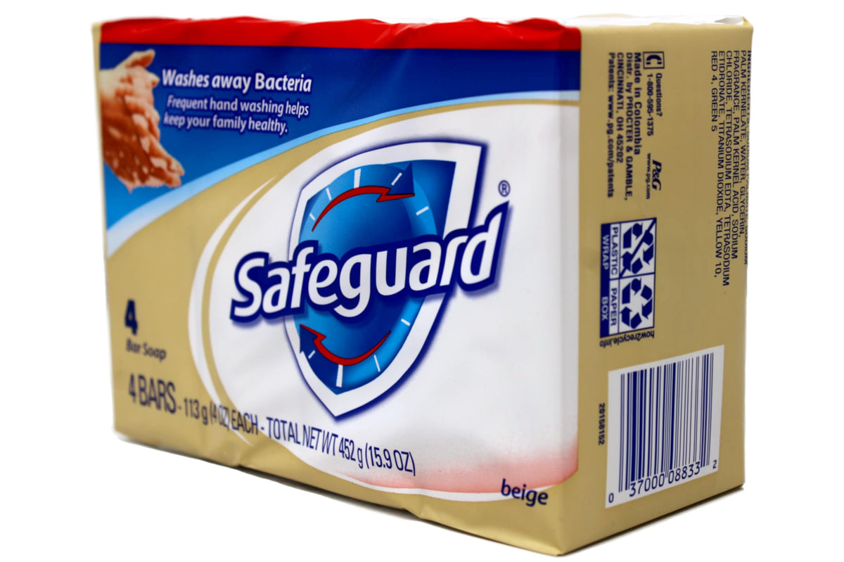 Safeguard individual bar close-up showing texture and firm edges for long-lasting use