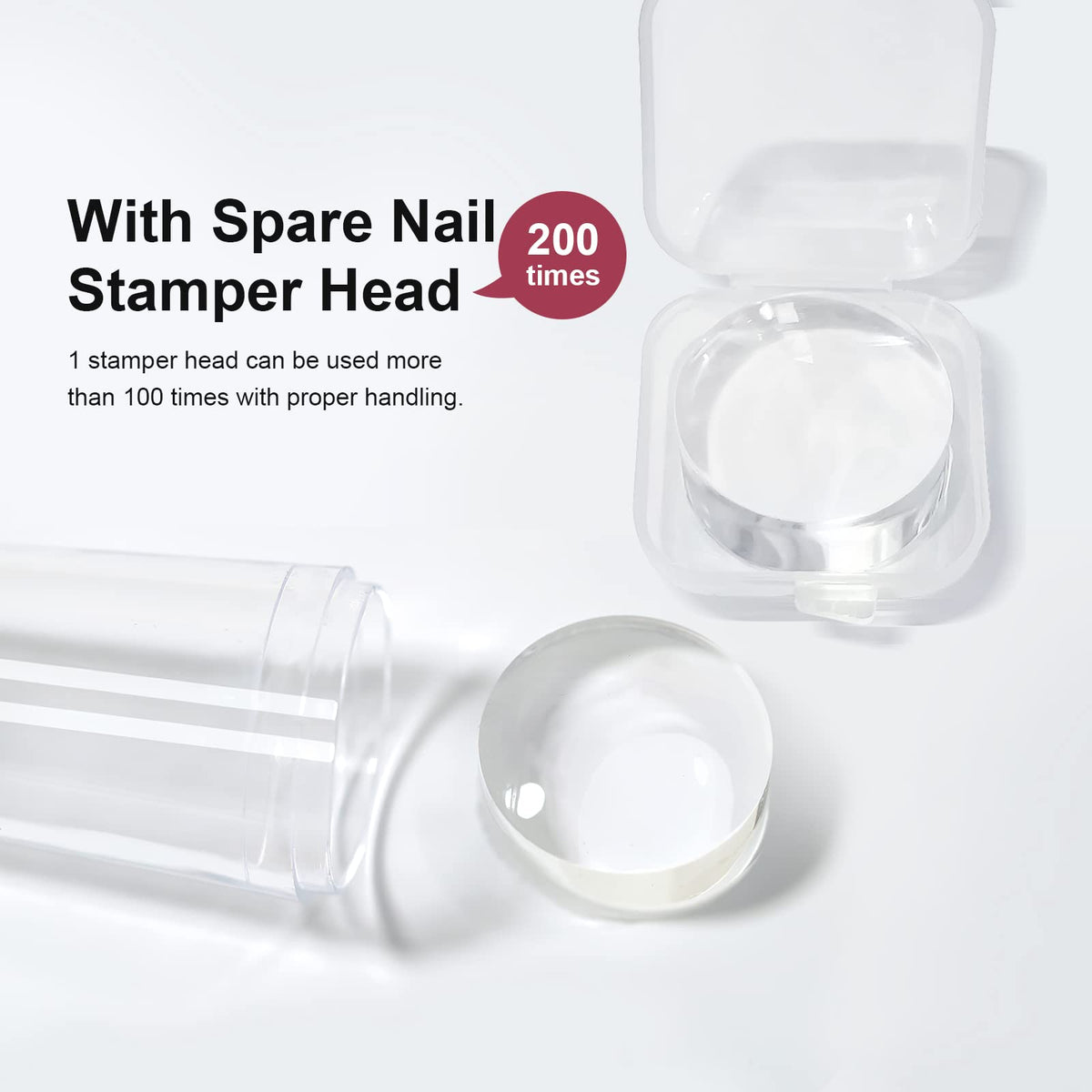 SAGEBIO close-up of silicone tip showing texture and gentle transfer benefit