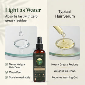 Sages Of The Ages bottle on bathroom shelf in lifestyle scene, suggests daily use benefit