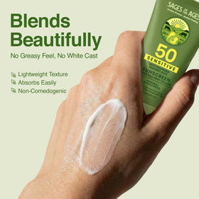 Sages Of The Ages close-up of creamy tallow texture highlighting nourishing glide
