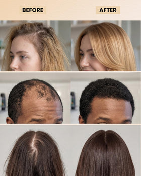 Sahha lifestyle hair care setting conveying calming self-care benefit