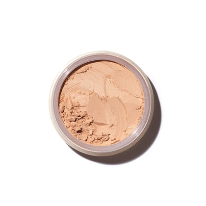Saie Airset front jar showing packaging and powder finish for easy identification and storage