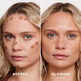 Saie Dew Bronze chunky doe-foot applicator close-up for precise placement benefit