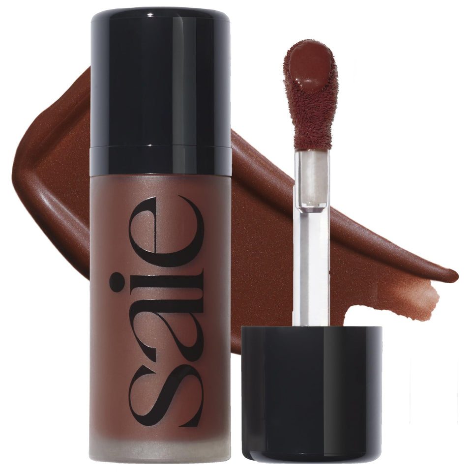 Saie Dew Bronze front packaging showing product and shade Sail benefit of quick identification