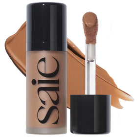 Saie Dew Bronze front packaging showing clean branding and product size benefit