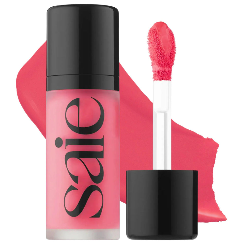 Saie front packaging showing product and shade for easy selection