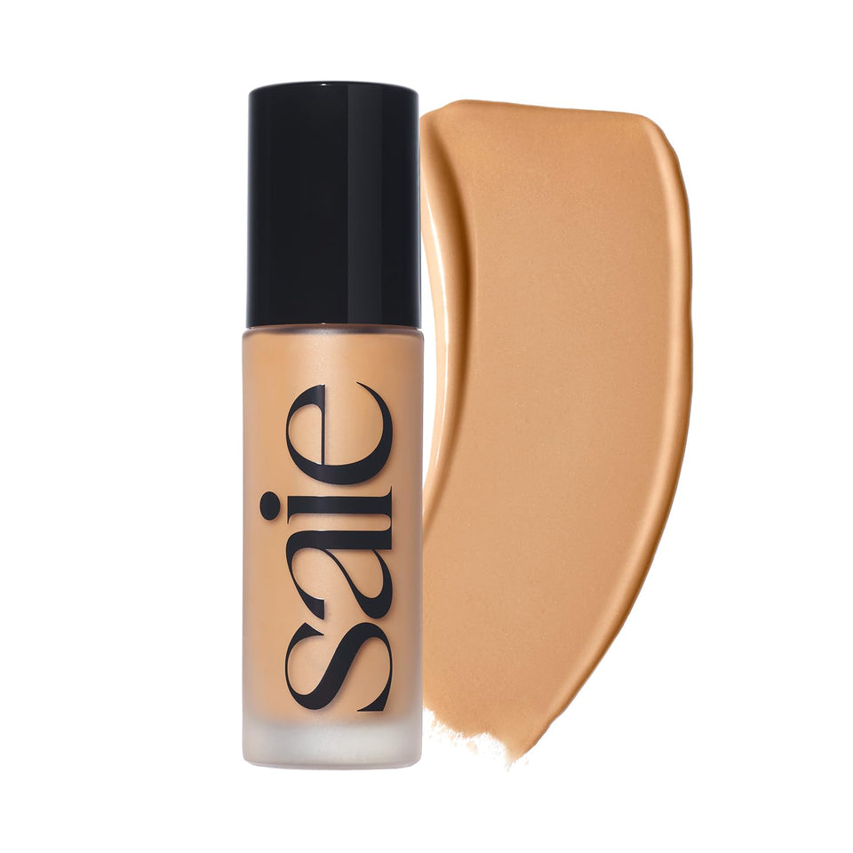 Saie front packaging displaying shade 18 and benefit of luminous coverage