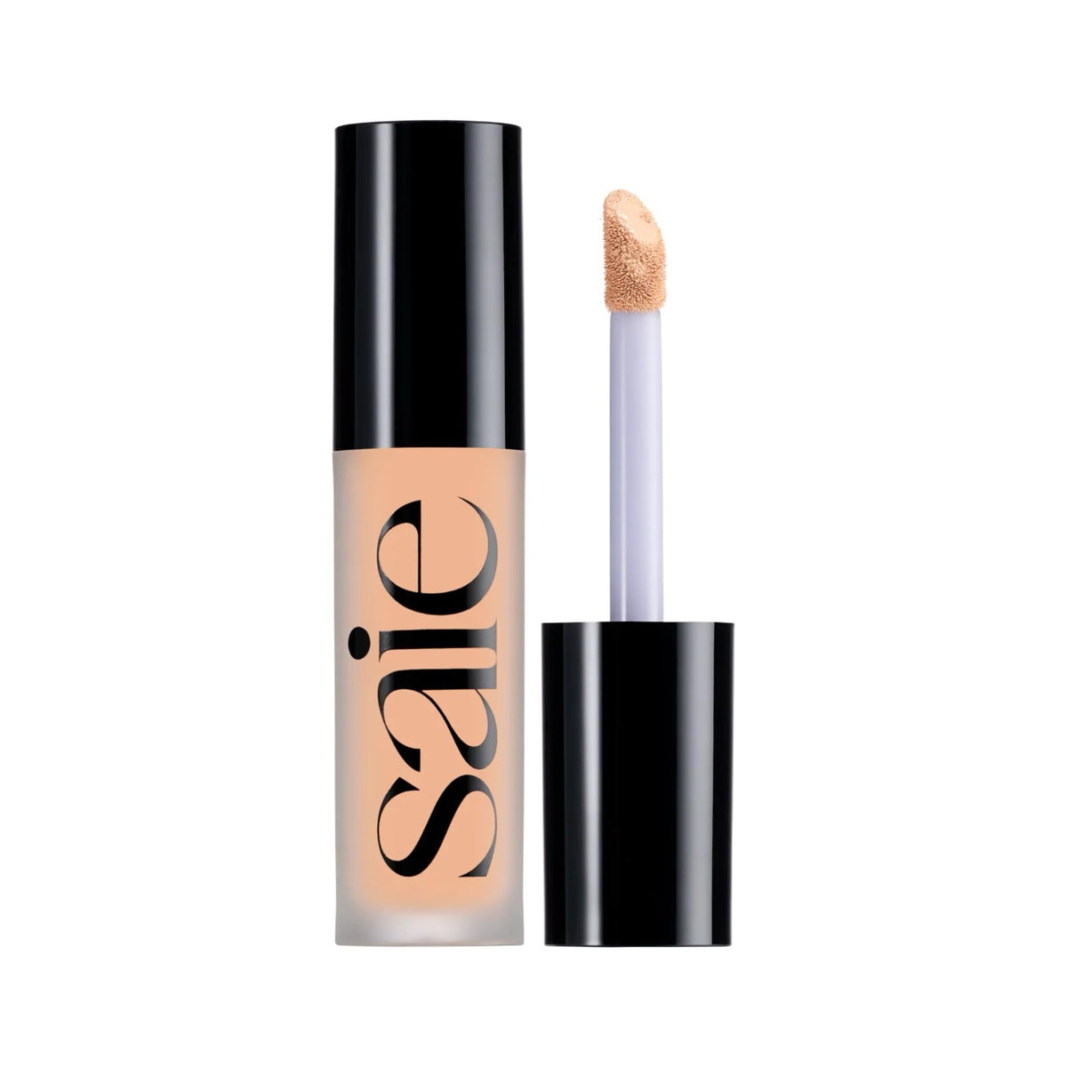 Saie front packaging of Slip Tint Shade 8 showing compact tube and benefits