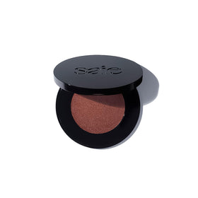 Saie front packaging showing compact and Bronzeglow shade for easy identification