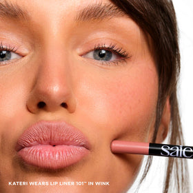 Saie lip liner 101 sharpened tip close-up for precise lining benefit